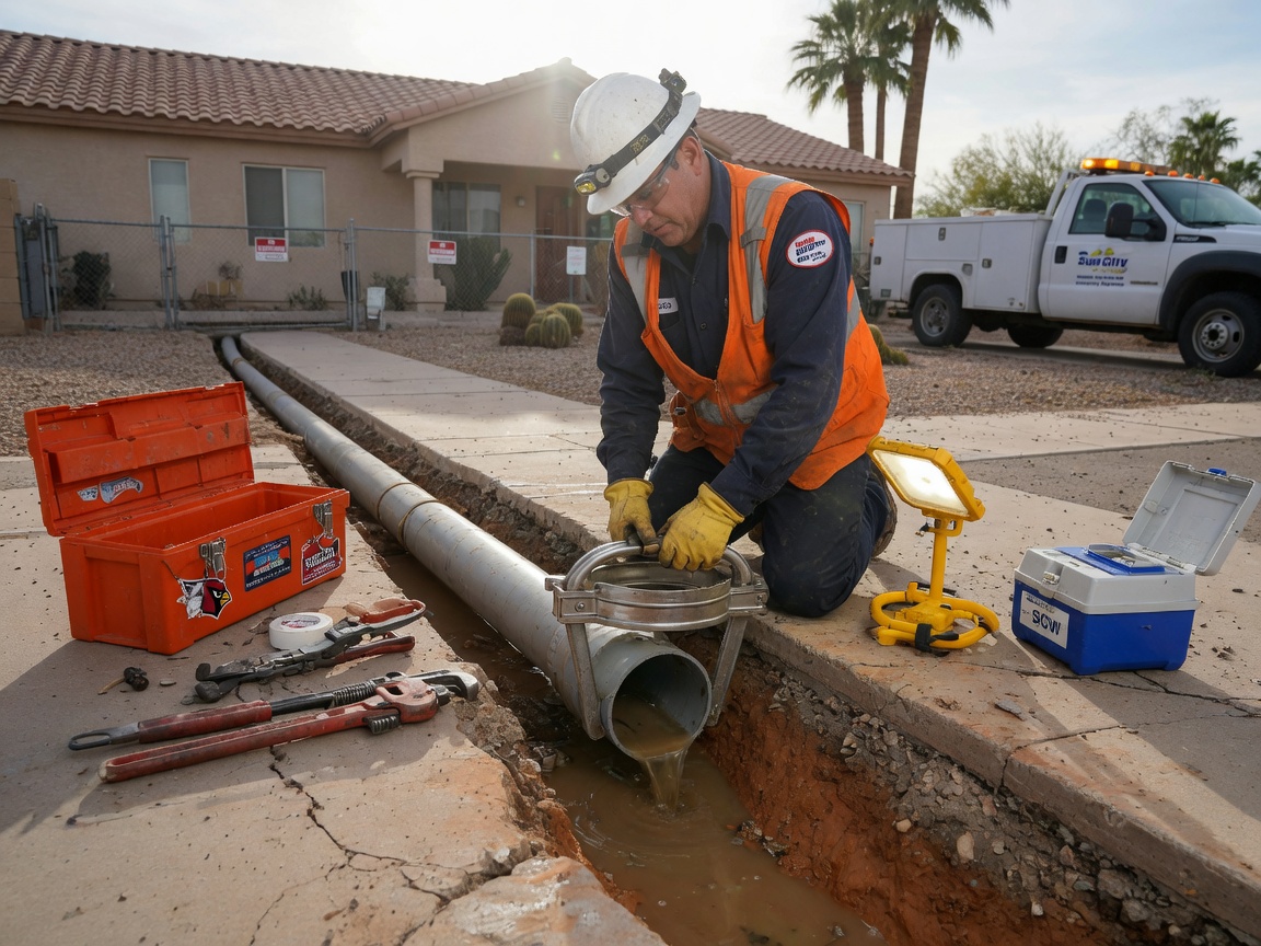 Emergency Pipe Repair in Sun City, AZ