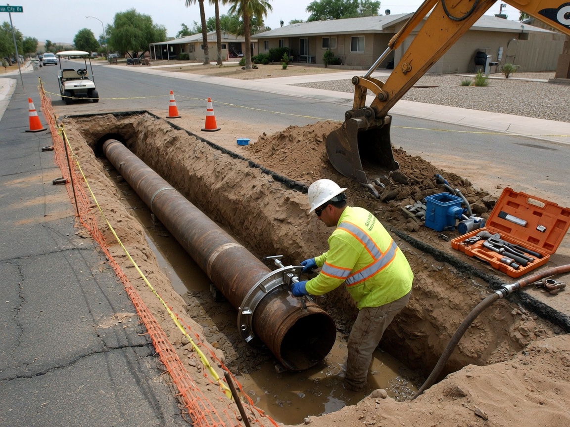 Burst Pipe Repair in Citrus Point