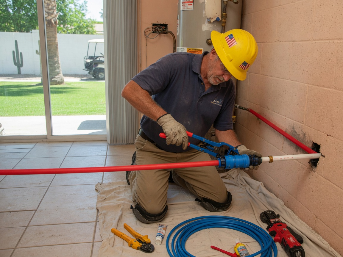 PEX Pipe Repair in Sun City, AZ