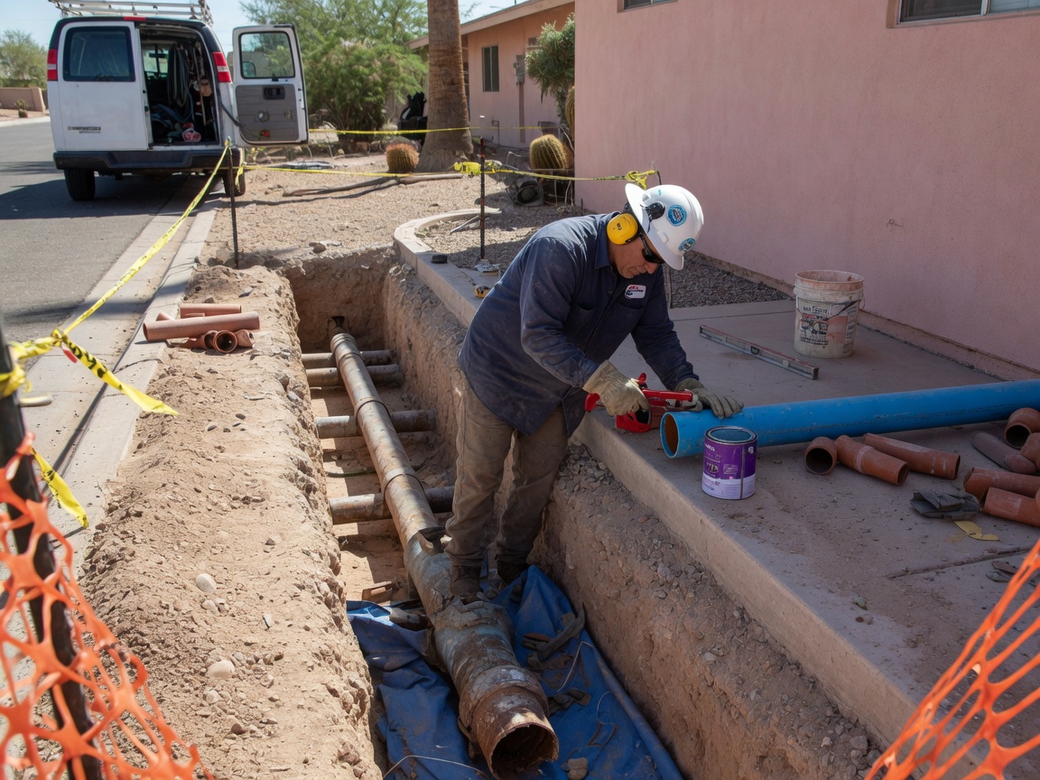 Pipe Replacement in Sun City, AZ